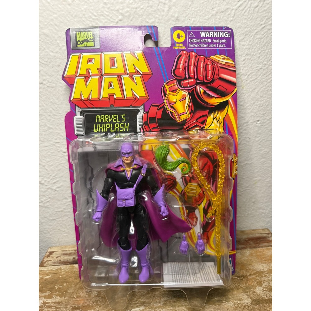 Hasbro Marvel‎ Iron Man Marvel's Whiplash Action Figure 2024